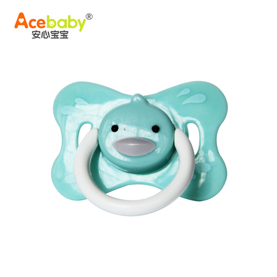 安心寶寶動物形安撫玩嘴藍(lán)色