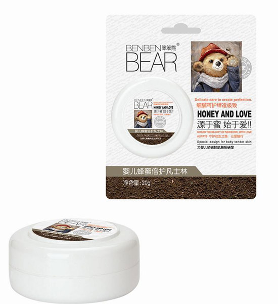 笨笨熊嬰兒蜂蜜倍護凡士林