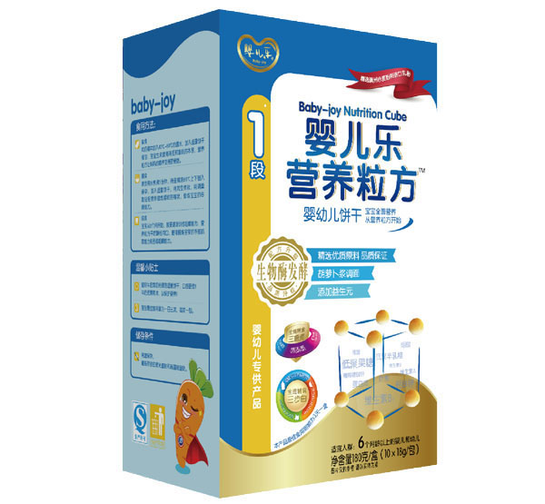 嬰兒樂營(yíng)養(yǎng)粒方嬰幼兒餅干1段