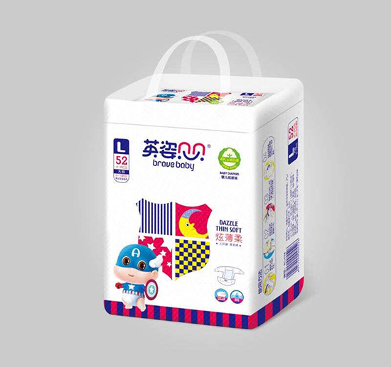 英姿貝貝炫薄柔嬰兒紙尿褲L52片