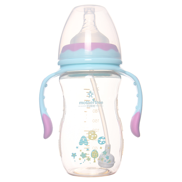 媽咪樹弧形寬口ppsu240ml