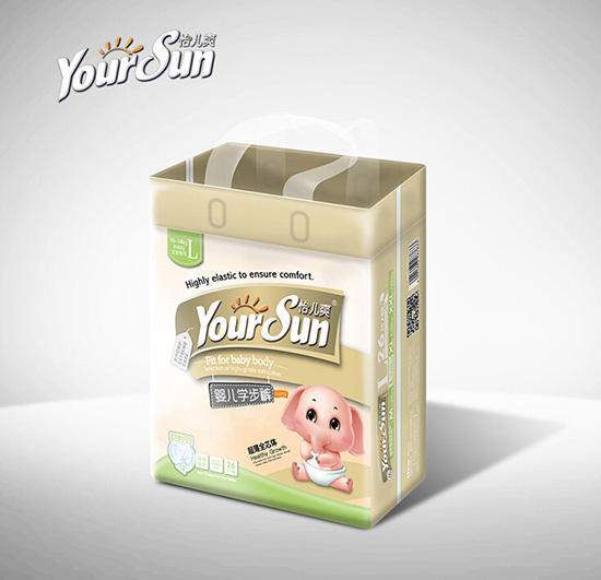 全芯體嬰兒學步褲小包裝