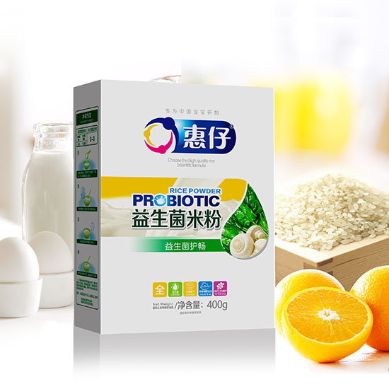 惠仔益生菌護(hù)暢益生菌米粉盒裝