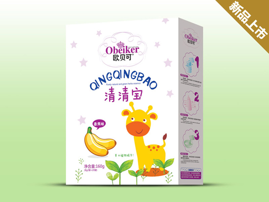 歐貝可香蕉味盒裝