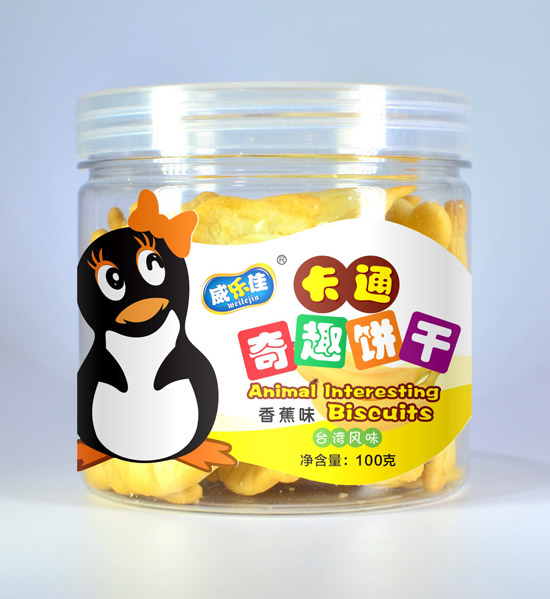 威樂(lè)佳動(dòng)物餅干香蕉味