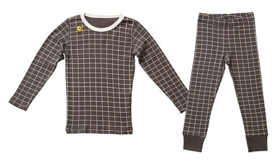 Blanc101家居服基本款深灰格紋