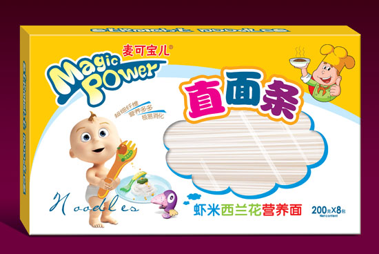 麥可寶兒蝦米西蘭花營養(yǎng)面