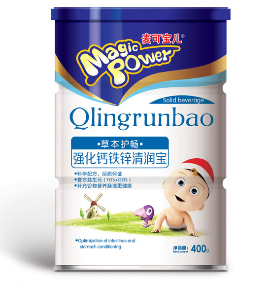 麥可寶兒強化鈣鐵鋅清潤寶