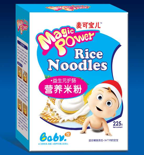 麥可寶兒益生元護(hù)腸營(yíng)養(yǎng)配方米粉盒裝