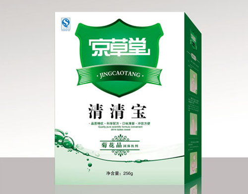 京草堂菊花晶固體飲料清清寶盒裝