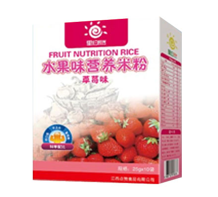 里約陽光草莓味水果米粉