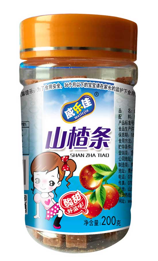 威樂(lè)佳山楂條