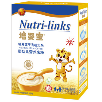 培嬰寶銀耳蓮子有機(jī)大米yingye營(yíng)養(yǎng)米粉