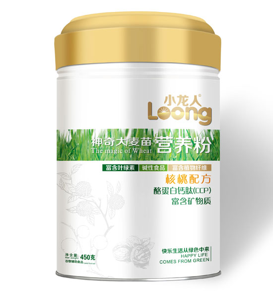 小龍人核桃配方神奇大麥苗營養(yǎng)粉