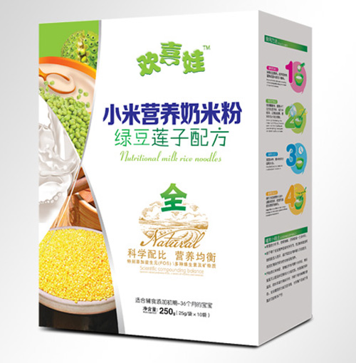 歡喜娃綠豆蓮子配方小米營(yíng)養(yǎng)奶米粉