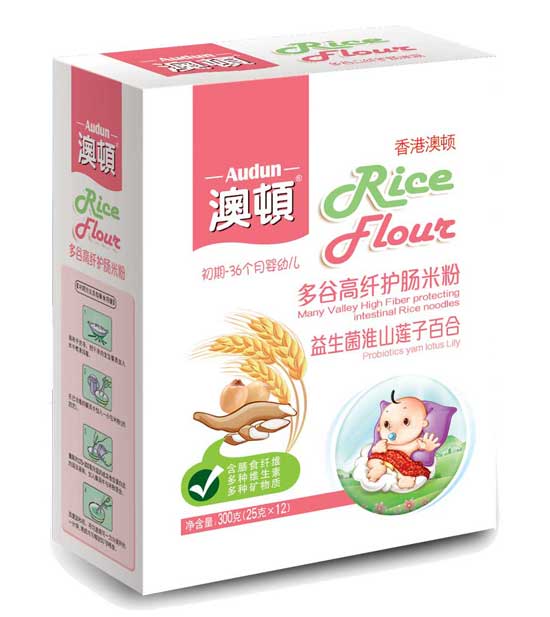 澳頓益生菌淮山蓮子百合護暢米粉(盒)