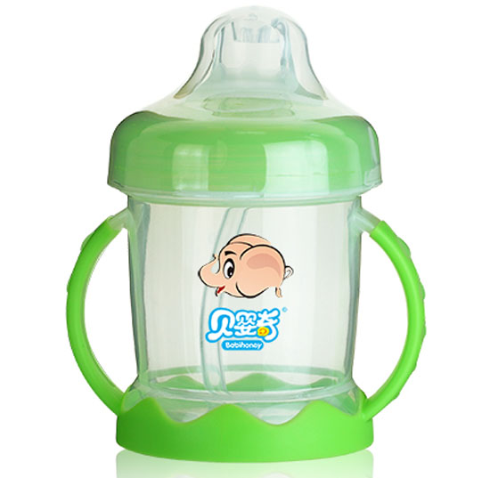 貝嬰奇嬰兒水杯綠色