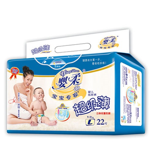 寶寶專(zhuān)家超級(jí)薄嬰兒紙尿褲L碼22片