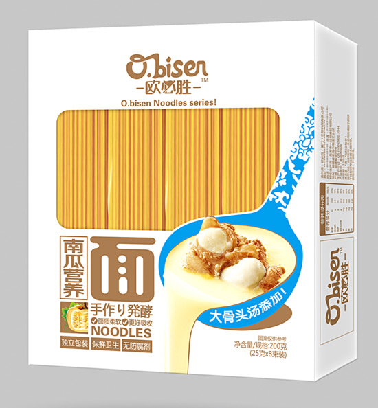 歐必勝大骨湯南瓜味直面