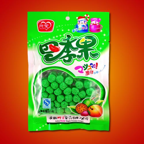 四季果軟糖綠色