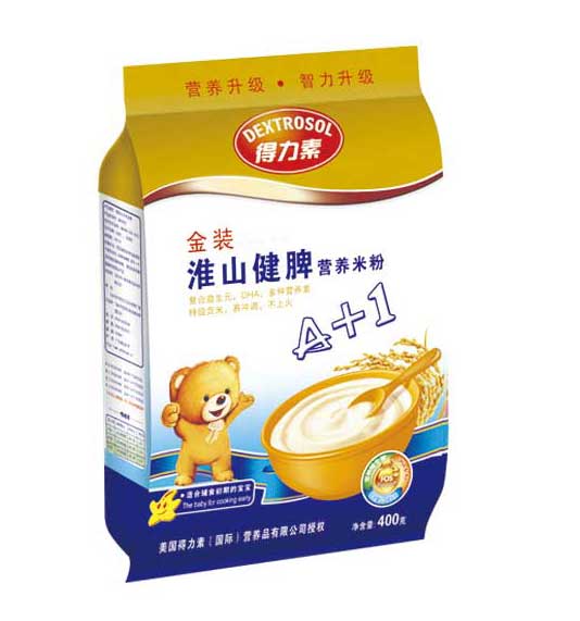 得力素淮山健脾營養(yǎng)米粉(金裝)