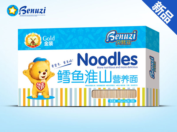 貝努滋面條盒裝-鱈魚(yú)淮山
