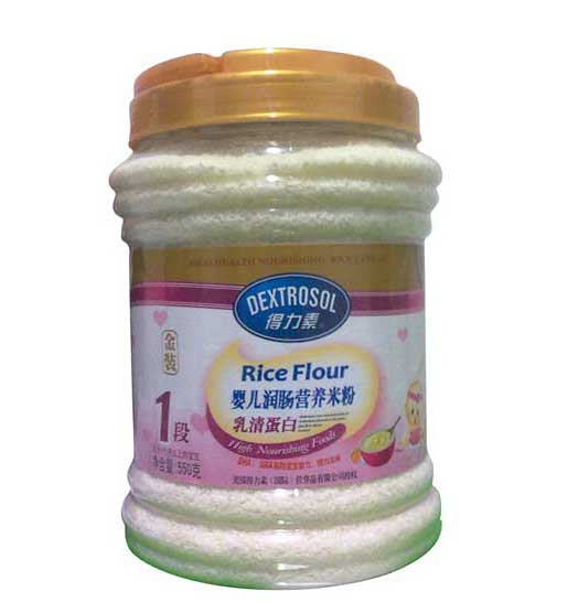 得力素乳清蛋白嬰兒潤腸營養(yǎng)米粉