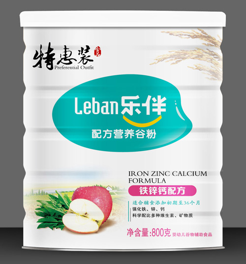 樂伴鐵鋅鈣配方特惠米粉800克