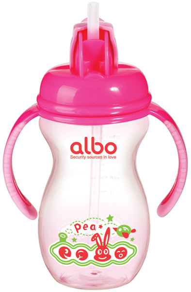 愛(ài)樂(lè)寶210Ml葫蘆運(yùn)動(dòng)杯紅