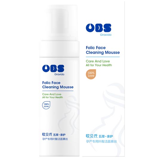歐貝氏孕婦專用葉酸潔面慕絲150ml