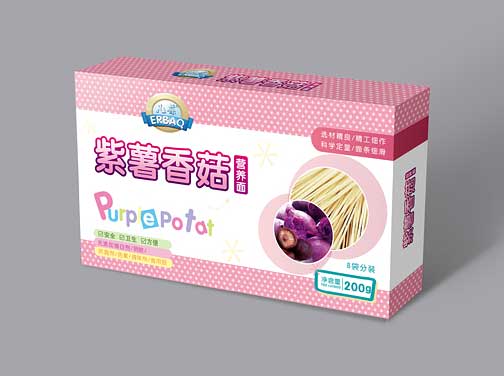 兒葆紫薯香菇營(yíng)養(yǎng)面