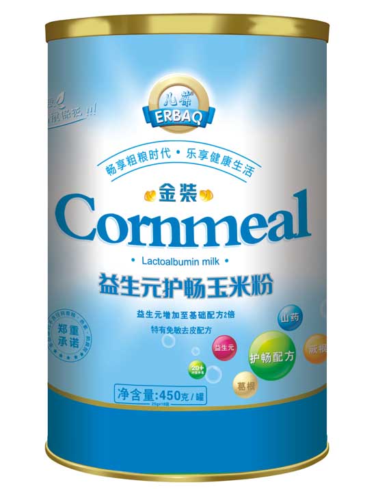 兒葆益生元護(hù)暢金裝玉米粉罐裝