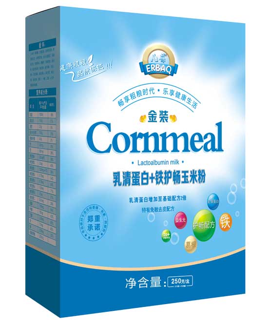 兒葆乳清蛋白+鐵護(hù)暢金裝玉米粉