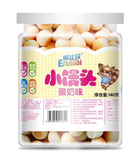 嗯比哎蛋奶味小饅頭