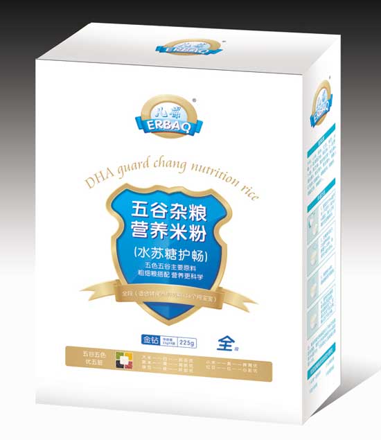 兒葆水蘇糖護(hù)暢全段五谷雜糧營養(yǎng)米粉盒裝