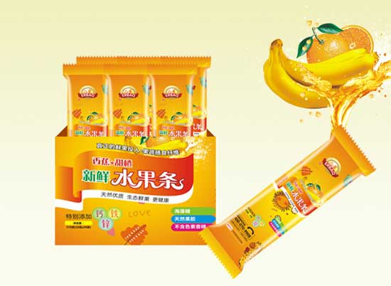 兒葆香蕉甜橙水果條