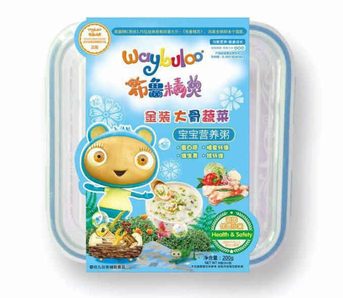 布魯精靈金裝大骨蔬菜寶寶營(yíng)養(yǎng)粥