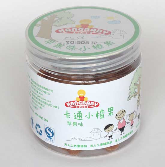 康貝多維蘋果味卡通小渣果