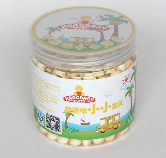 康貝多維香蕉味小小饅頭