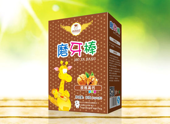點點日記核桃高鈣磨牙棒