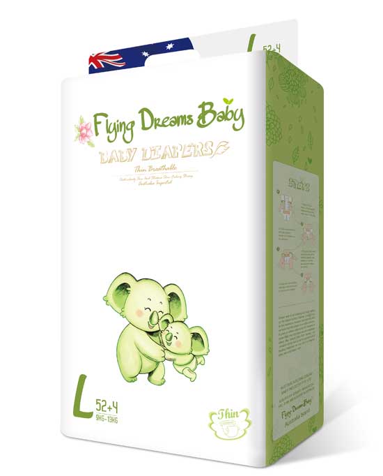 菲夢寶紙尿褲卡通方案L碼