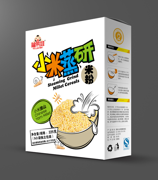 福萊娃淮山配方小米蒸研米粉