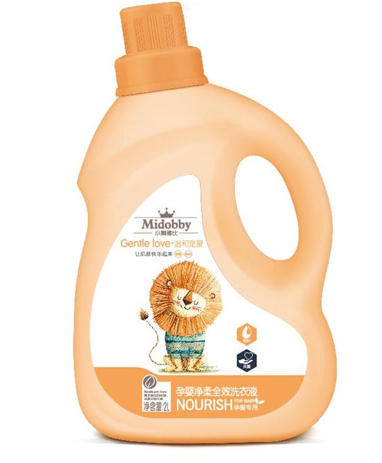 小獅多比孕嬰凈柔全效洗衣液2L
