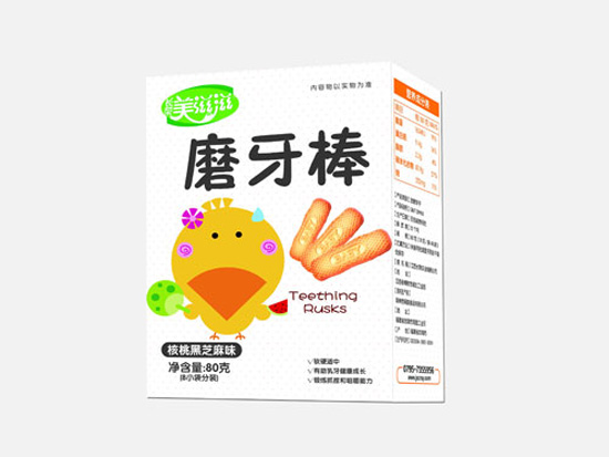 美滋滋核桃黑芝麻味磨牙棒
