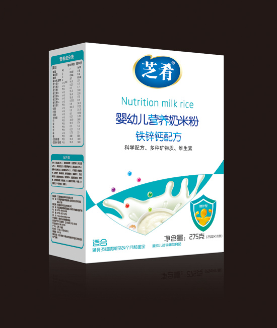 芝肴嬰幼兒營(yíng)養(yǎng)奶米粉(鐵鋅鈣配方)