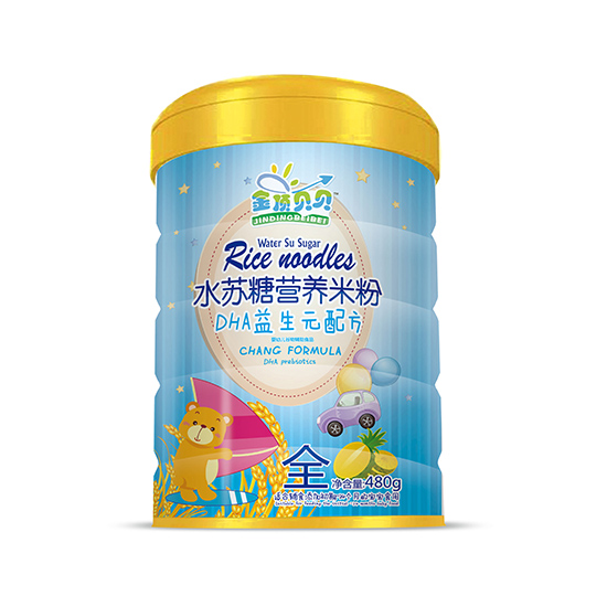 金頂貝貝DHA益生元配方水蘇糖營(yíng)養(yǎng)米粉聽(tīng)裝