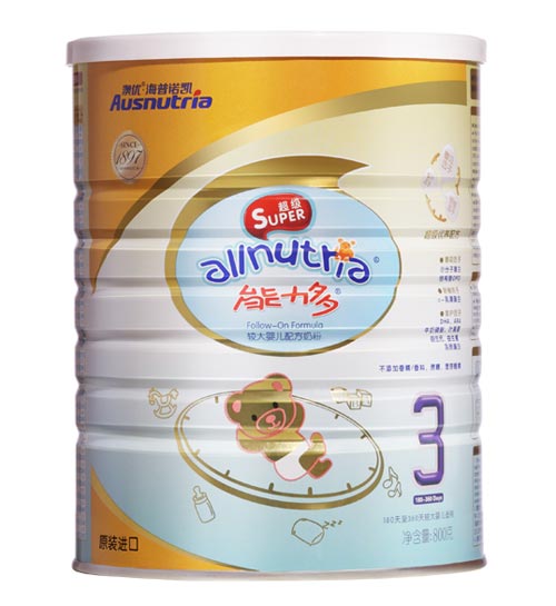 超級能力多嬰兒配方奶粉3段
