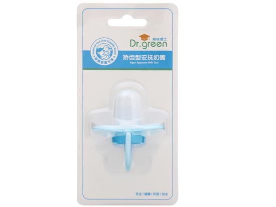 格林博士矯齒型安撫奶嘴藍(lán)色