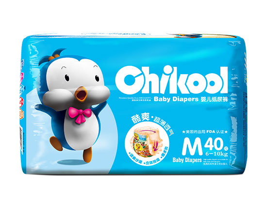 奇酷藍(lán)品鵝紙尿褲M40片