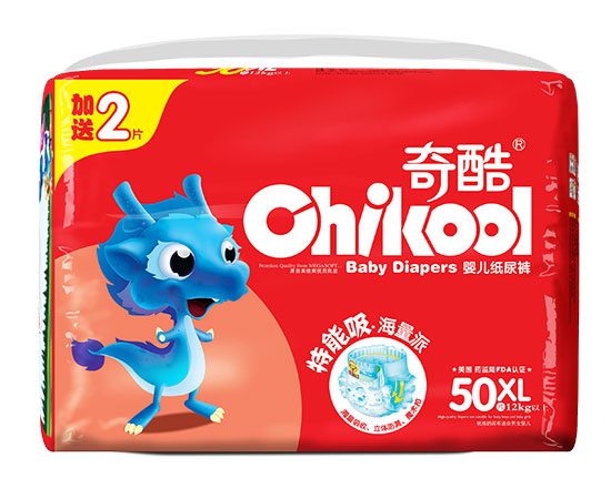 奇酷龍紙尿褲XL50片